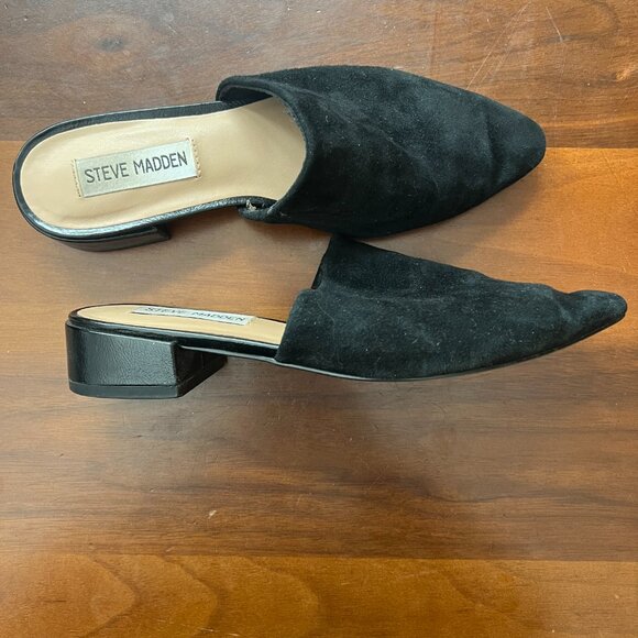 Steve Madden Suede Mules - Picture 6 of 6